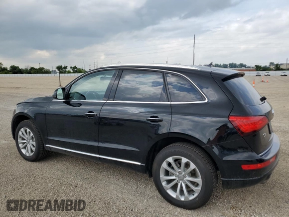 2015 Audi Q5 Premium Plus with VIN WA1LFAFP0FA024494, listed as a Copart auction lot 60639545 with 89,689 mi miles and Salvage title. Bid and sale history available at DreamBid. Image 2.