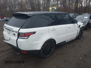 2017 Land Rover Range Rover Sport with VIN SALWR2FE9HA132445, listed as a IAAI auction lot 41638642 with 104,667 mi miles. Bid and sale history available at carsss.com. Image 4.
