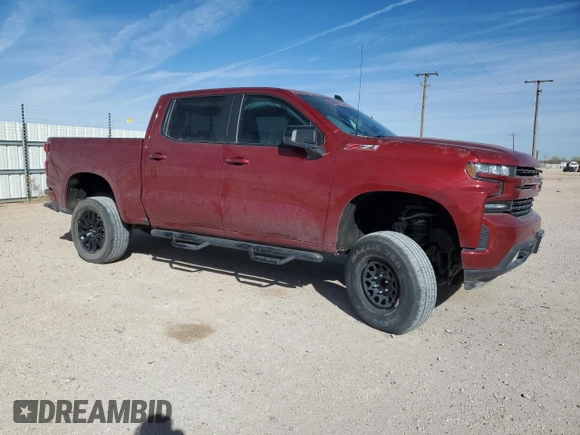 2019 Chevrolet Silverado 1500 RST with VIN 1GCUYEED4KZ169942, listed as a Copart auction lot 49069645 with 36,650 mi miles and Salvage Title. Bid and sale history available at DreamBid. Image 4.
