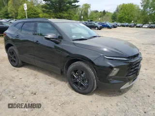 2024 Chevrolet Blazer LT with VIN 3GNKBJRS6RS199484, listed as a Copart auction lot 56480945 with 9,255 mi miles and Salvage title. Bid and sale history available at DreamBid. Image 4.