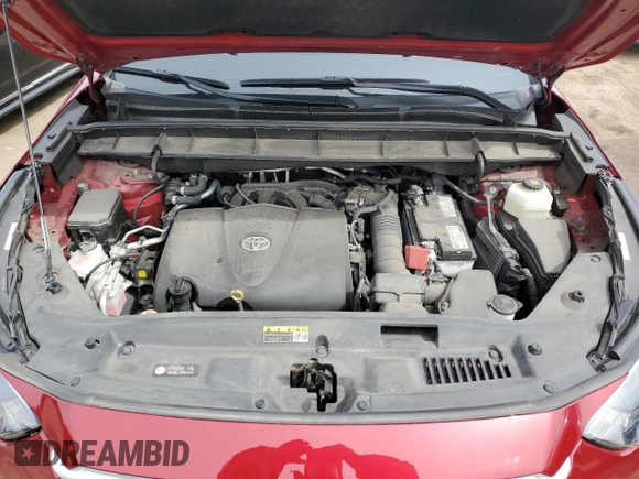 2022 Toyota Highlander XLE with VIN 5TDHZRBH6NS570427, listed as a Copart auction lot 51982165 with 34,072 mi miles and Clean title. Bid and sale history available at DreamBid. Image 12.
