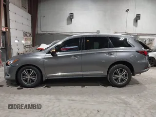 2017 Infiniti QX60 with VIN 5N1DL0MM1HC528514, listed as a IAAI auction lot 41986931 with 90,033 mi miles and . Bid and sale history available at DreamBid. Image 14.