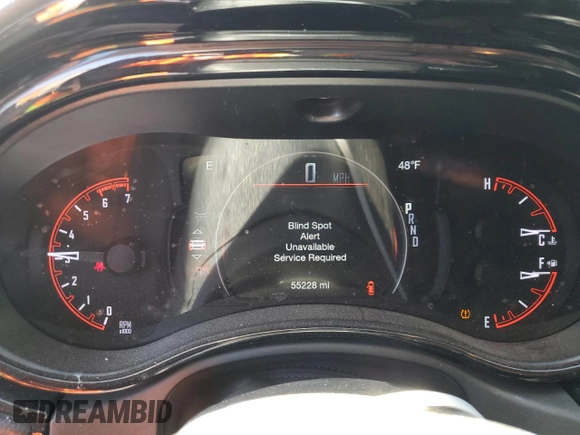 2022 Dodge Durango Pursuit with VIN 1C4SDJFT4NC208571, listed as a Copart auction lot 49155755 with 55,228 mi miles and Salvage title. Bid and sale history available at DreamBid. Image 9.