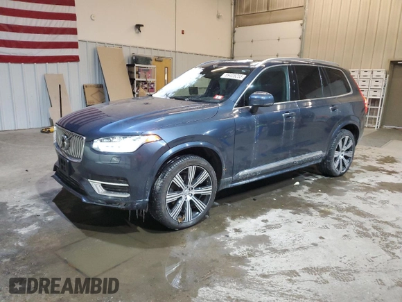 2021 Volvo XC90 Inscription with VIN YV4A22PL0M1747895, listed as a Copart auction lot 89405255 with 57,270 mi miles and Salvage title. Bid and sale history available at DreamBid. Image 1.