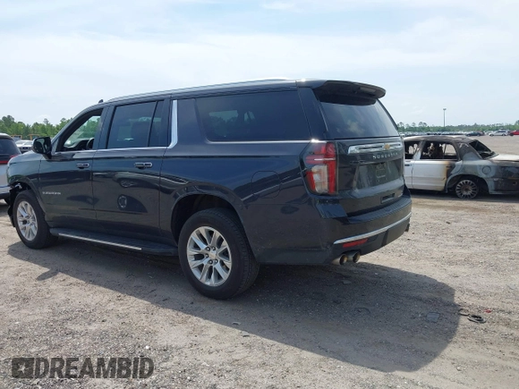 2023 Chevrolet Suburban Premier z VIN 1GNSCFKD8PR479381, wystawiony jako IAAI lot #42096493 z przebiegiem 41 538 mil mil oraz . Historia ofert i sprzedaży dostępna na DreamBid. Obrazek 3.