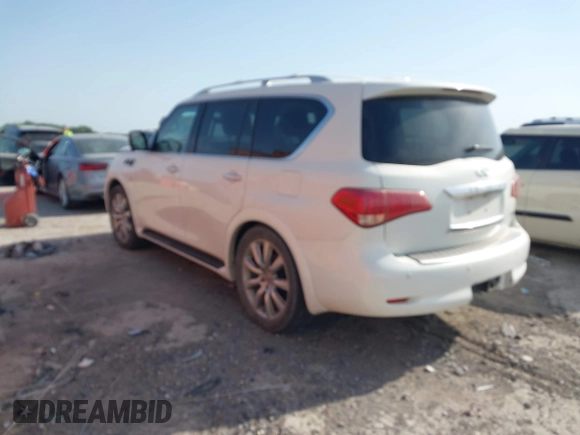 2014 Infiniti QX80 z VIN JN8AZ2NE4E9061997, wystawiony jako IAAI lot #42004389 z przebiegiem 191 814 mil mil oraz . Historia ofert i sprzedaży dostępna na DreamBid. Obrazek 3.