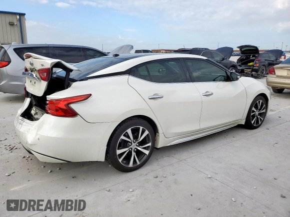 2016 Nissan Maxima SL with VIN 1N4AA6AP7GC376354, listed as a Copart auction lot 63635655 with 110,547 mi miles and Salvage title. Bid and sale history available at DreamBid. Image 3.