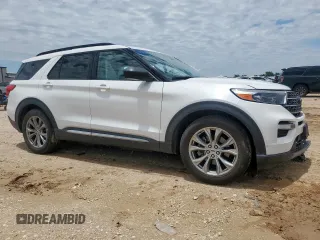 2022 Ford Explorer XLT z VIN 1FMSK7DH9NGA71395, wystawiony jako Copart lot #60721505 z przebiegiem Nie podano mil oraz Szkoda całkowita • Salvage title. Historia ofert i sprzedaży dostępna na DreamBid. Obrazek 4.