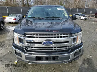 2018 Ford F-150 XL with VIN 1FTEW1EG6JFE44000, listed as a Copart auction lot 44546385 with 119,387 mi miles and Salvage Title. Bid and sale history available at carsss.com. Image 5.