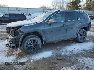 2023 Toyota RAV4 Hybrid SE with VIN 4T3T6RFV2PU132640, listed as a Copart auction lot 41668735 with 19,925 mi miles and Salvage title. Bid and sale history available at DreamBid. Image 1.