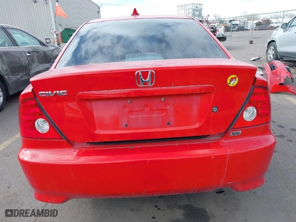 2005 Honda Civic LX with VIN 1HGEM21595L079255, listed as a IAAI auction lot 41561580 with 158,207 mi miles. Bid and sale history available at carsss.com. Image 17.