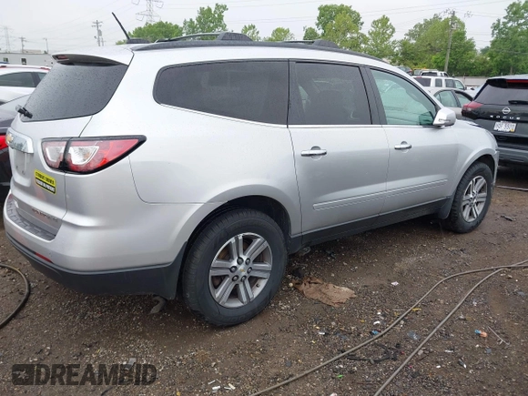 2016 Chevrolet Traverse LT z VIN 1GNKRHKDXGJ115343, wystawiony jako IAAI lot #42246084 z przebiegiem 148 021 mil mil oraz . Historia ofert i sprzedaży dostępna na DreamBid. Obrazek 4.