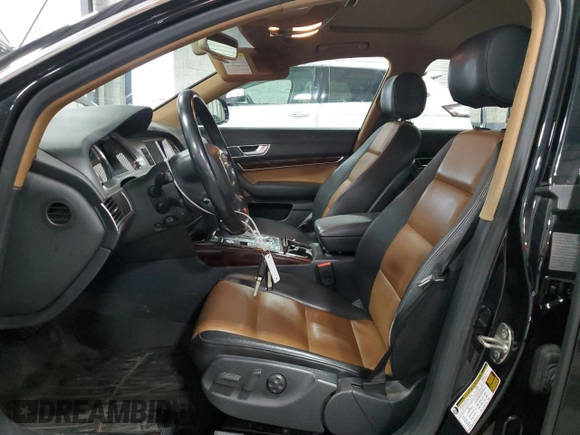 2009 Audi A6 Prestige with VIN WAUWG74F29N060792, listed as a Copart auction lot 61098905 with 175,960 mi miles and Salvage title. Bid and sale history available at DreamBid. Image 7.