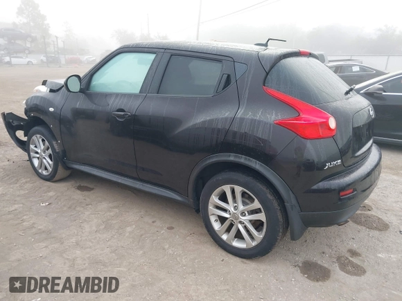 2014 Nissan Juke S with VIN JN8AF5MV1ET361155, listed as a IAAI auction lot 41486346 with 106,397 mi miles. Bid and sale history available at carsss.com. Image 3.