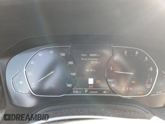 2021 BMW 4 Series 430i xDrive z VIN WBA73AP00MCG01365, wystawiony jako Copart lot #51910375 z przebiegiem 42 641 mil mil oraz Szkoda całkowita • Salvage title. Historia ofert i sprzedaży dostępna na DreamBid. Obrazek 9.