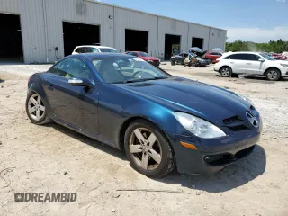 2006 Mercedes-Benz SLK 280 z VIN WDBWK54F46F098230, wystawiony jako Copart lot #58578565 z przebiegiem 67 298 mil mil oraz Szkoda całkowita • Salvage title. Historia ofert i sprzedaży dostępna na DreamBid. Obrazek 4.