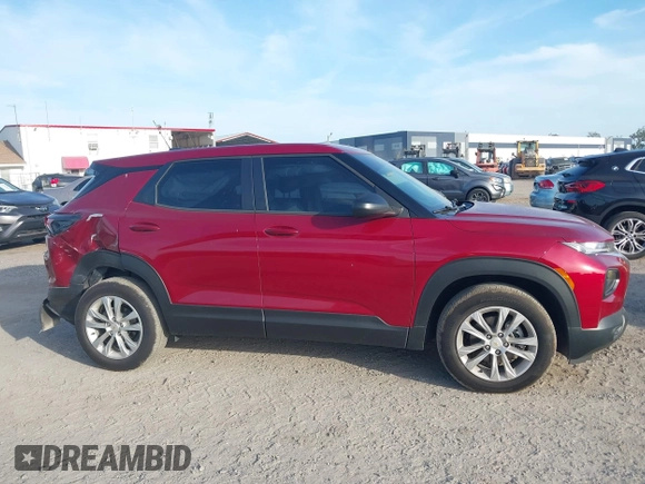 2021 Chevrolet TrailBlazer LS with VIN KL79MMS27MB005124, listed as a IAAI auction lot 42079611 with 38,033 mi miles and . Bid and sale history available at DreamBid. Image 13.
