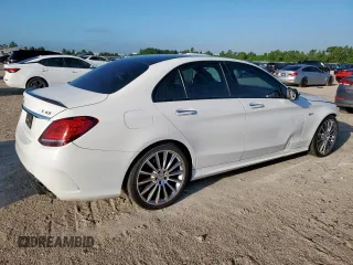 2019 Mercedes-Benz C 43 AMG with VIN 55SWF6EB7KU292836, listed as a Copart auction lot 62105695 with 128,539 mi miles and Clean title. Bid and sale history available at DreamBid. Image 3.