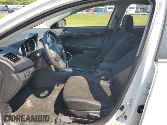 2017 Mitsubishi Lancer ES with VIN JA32V2FW8HU002843, listed as a Copart auction lot 65296254 with 67,310 mi miles and Salvage Title. Bid and sale history available at carsss.com. Image 7.