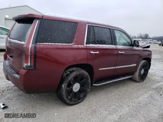 2017 Cadillac Escalade Premium Luxury with VIN 1GYS3CKJ1HR255975, listed as a Copart auction lot 44949315 with 42,123 mi miles and Salvage Title. Bid and sale history available at carsss.com. Image 3.