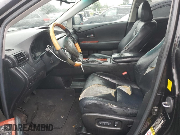 2010 Lexus RX 350 with VIN 2T2BK1BA2AC040212, listed as a Copart auction lot 59863155 with 344,207 mi miles and Clean title. Bid and sale history available at DreamBid. Image 7.