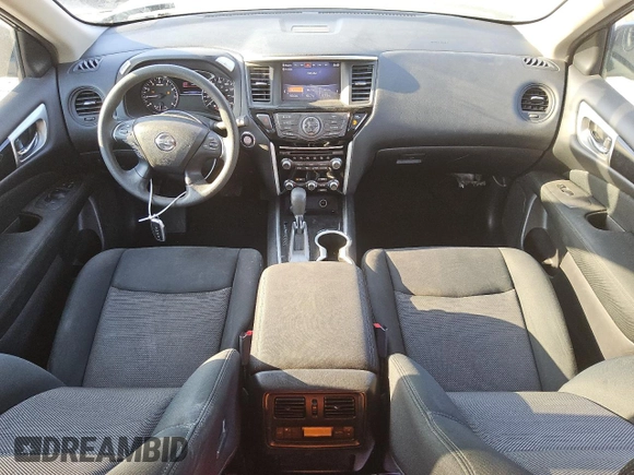 2017 Nissan Pathfinder S with VIN 5N1DR2MN1HC660286, listed as a Copart auction lot 50412525 with 118,403 mi miles and Clean Title. Bid and sale history available at carsss.com. Image 8.