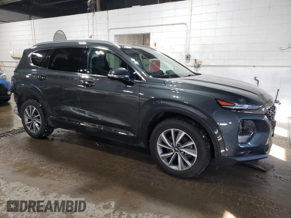 2020 Hyundai Santa Fe Limited with VIN 5NMS5CAD3LH212859, listed as a Copart auction lot 45522885 with 50,685 mi miles and Salvage Title. Bid and sale history available at carsss.com. Image 4.