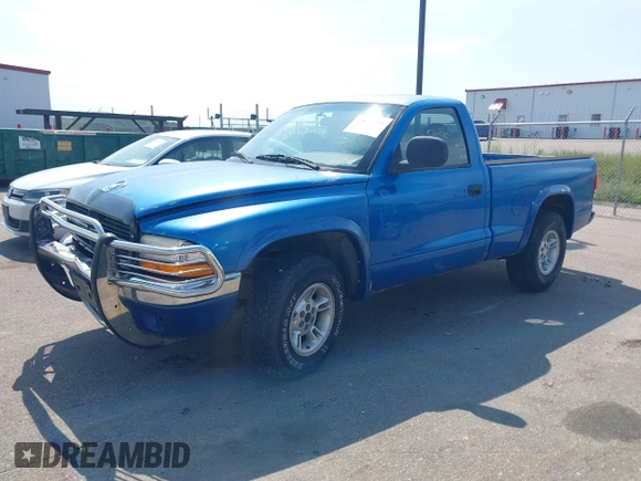 1998 Dodge Dakota SLT with VIN 1B7FL26X8WS651715, listed as a IAAI auction lot 42665446 with Not provided miles and . Bid and sale history available at DreamBid. Image 2.