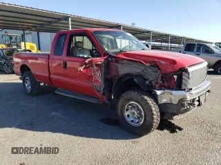 2003 Ford Super Duty F-250 XL with VIN 1FTNX21F83EB06672, listed as a Copart auction lot 42519255 with 342,226 mi miles and Salvage Title. Bid and sale history available at carsss.com. Image 4.