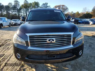 2012 Infiniti QX56 7-passenger with VIN JN8AZ2NE5C9021604, listed as a Copart auction lot 80391754 with 169,913 mi miles and Clean Title. Bid and sale history available at carsss.com. Image 5.