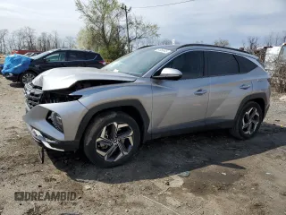 2022 Hyundai Tucson SEL Convenience with VIN KM8JFCA1XNU036219, listed as a Copart auction lot 51356645 with 38,719 mi miles and Salvage Title. Bid and sale history available at carsss.com. Image 1.