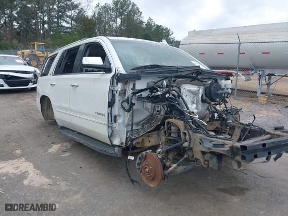 2016 Chevrolet Tahoe LTZ with VIN 1GNSKCKC3GR455725, listed as a IAAI auction lot 41575295 with 1 mi miles. Bid and sale history available at carsss.com. Image 1.