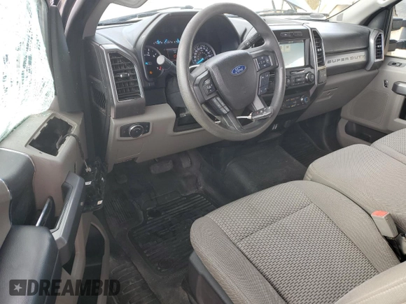 2019 Ford Super Duty F-250 SRW XL with VIN 1FTBF2B68KEC64836, listed as a Copart auction lot 88289815 with 57,193 mi miles and Salvage Title. Bid and sale history available at carsss.com. Image 8.