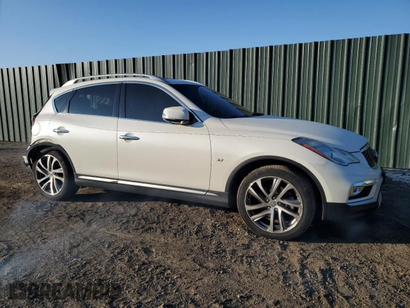 2017 Infiniti QX50 with VIN JN1BJ0RRXHM403918, listed as a Copart auction lot 70429894 with 78,621 mi miles and Salvage Title. Bid and sale history available at carsss.com. Image 4.