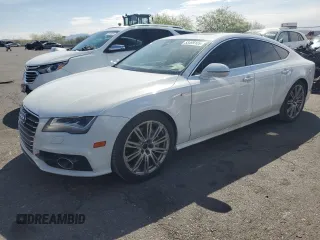 2013 Audi A7 Prestige z VIN WAU3GAFC3DN056584, wystawiony jako Copart lot #53499105 z przebiegiem Nie podano mil oraz Szkoda całkowita • Salvage title. Historia ofert i sprzedaży dostępna na DreamBid. Obrazek 1.