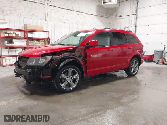 2016 Dodge Journey Crossroad Plus with VIN 3C4PDDGG7GT220763, listed as a IAAI auction lot 42292534 with 89,943 mi miles and . Bid and sale history available at DreamBid. Image 2.