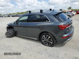 2023 Audi Q5 S line Premium Plus with VIN WA1EAAFY5P2028438, listed as a Copart auction lot 53194624 with 9,668 mi miles and Salvage Title. Bid and sale history available at carsss.com. Image 2.