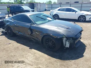 2018 Ford Mustang GT with VIN 1FA6P8CFXJ5108334, listed as a IAAI auction lot 42146406 with 78,274 mi miles and . Bid and sale history available at DreamBid. Image 1.