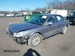 2005 Hyundai Sonata GLS with VIN KMHWF35H35A119750, listed as a IAAI auction lot 41687575 with 146,419 mi miles. Bid and sale history available at carsss.com. Image 17.