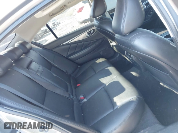 2015 Infiniti Q50 Premium with VIN JN1BV7AR2FM392399, listed as a IAAI auction lot 41978343 with 108,679 mi miles and . Bid and sale history available at DreamBid. Image 8.