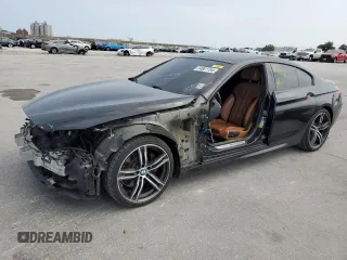 2018 BMW 6 Series 640i with VIN WBA6D0C52JG852944, listed as a Copart auction lot 54681154 with 111,650 mi miles and Salvage Title. Bid and sale history available at carsss.com. Image 1.