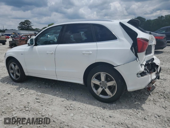 2012 Audi Q5 Prestige с VIN WA1WKAFP0CA095540, выставлен на аукционе Copart как лот 56668945 с пробегом 69 378 миль миль и Списание • Salvage title. История ставок и продаж доступна на DreamBid. Изображение 2.
