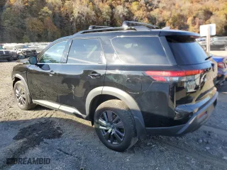 2023 Nissan Pathfinder SV with VIN 5N1DR3BA8PC267356, listed as a Copart auction lot 78360914 with 26,191 mi miles and Salvage Title. Bid and sale history available at carsss.com. Image 2.