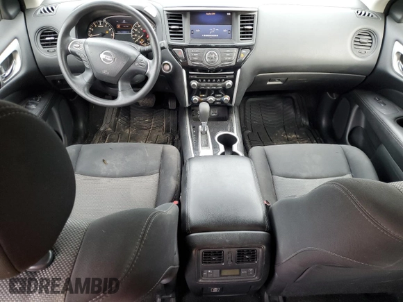 2018 Nissan Pathfinder SL with VIN 5N1DR2MN3JC636447, listed as a Copart auction lot 80067074 with 124,556 mi miles and Non Repairable. Bid and sale history available at carsss.com. Image 8.