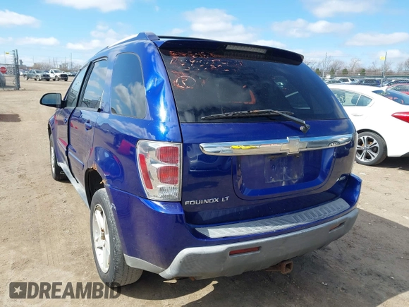 2005 Chevrolet Equinox LT z VIN 2CNDL73F756055251, wystawiony jako IAAI lot #41893063 z przebiegiem 217 556 mil mil oraz . Historia ofert i sprzedaży dostępna na DreamBid. Obrazek 3.
