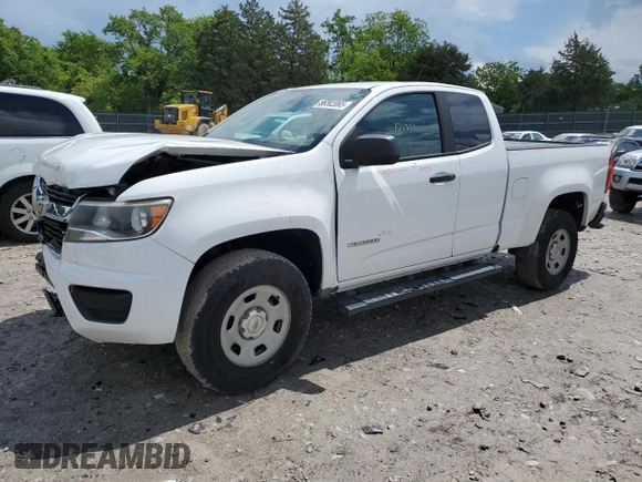 2017 Chevrolet Colorado 2WD WT with VIN 1GCHSBEA6H1208657, listed as a Copart auction lot 56302065 with 171,337 mi miles and Salvage title. Bid and sale history available at DreamBid. Image 1.