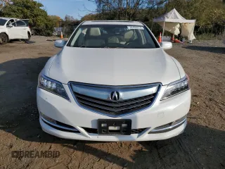 2015 Acura RLX Advance Pkg with VIN JH4KC1F9XFC001111, listed as a Copart auction lot 76793314 with 21,957 mi miles and Salvage Title. Bid and sale history available at carsss.com. Image 5.