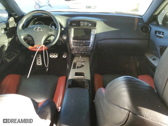 2010 Lexus IS F with VIN JTHBP5C2XA5007698, listed as a Copart auction lot 77333904 with NaN miles and Salvage Title. Bid and sale history available at carsss.com. Image 8.