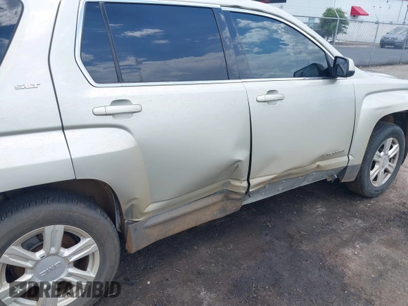 2015 GMC Terrain SLT with VIN 2GKALSEK4F6257250, listed as a IAAI auction lot 42531518 with 106,721 mi miles and . Bid and sale history available at DreamBid. Image 6.