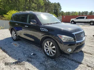 2014 Infiniti QX80 with VIN JN8AZ2NE3E9066916, listed as a Copart auction lot 52529725 with 134,160 mi miles and Clean Title. Bid and sale history available at carsss.com. Image 4.